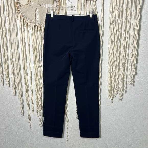 Theory Navy NWOT Tailored Stretch Trouser Size 2 - Picture 4 of 10